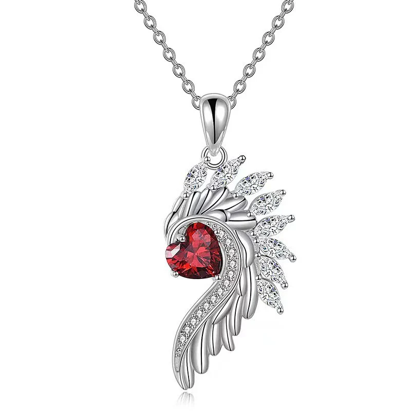 Angel & Demon Wings Couple Pendant Necklace Amen Artisan - Image 5
