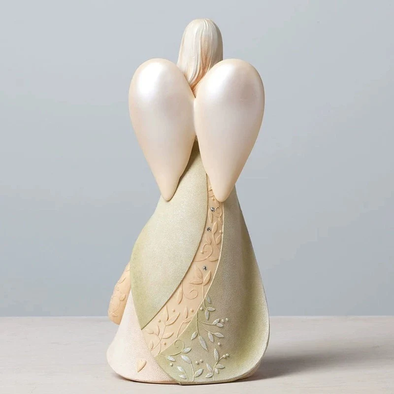 Angel Sculpture Ornament | Soothing Guardian Decor, Heartwarming Home Accent - Image 2