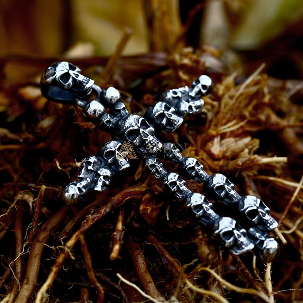 Calvary Cross Pendant Necklace Amen Artisan - Image 3