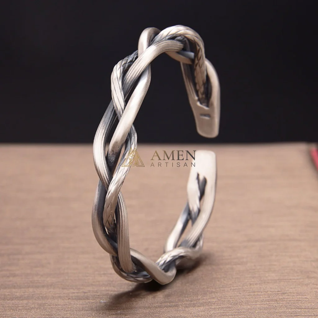Crown of Thorns Bracelet Amen Artisan - Image 3