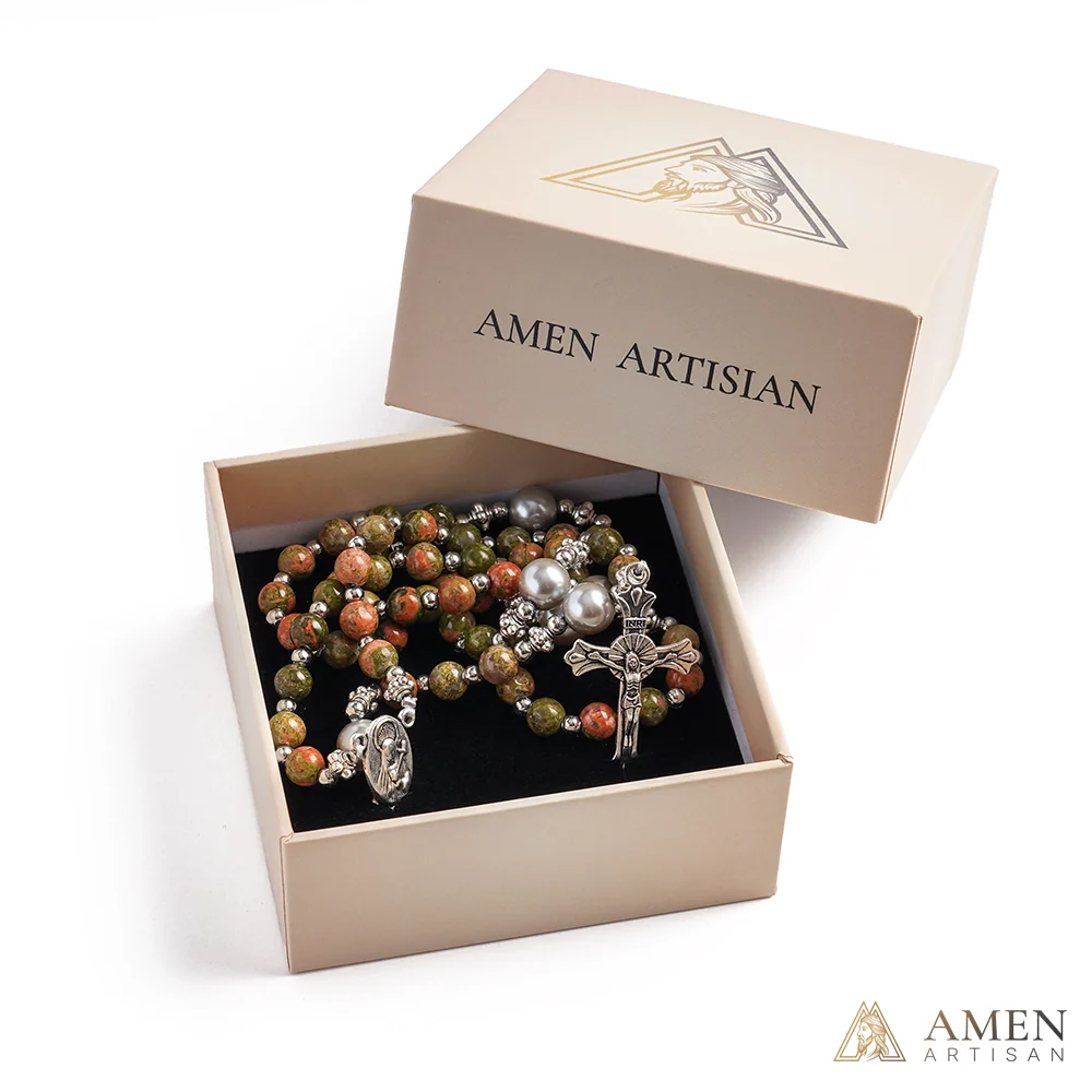 【Deal Today】Unakite Rosary - Image 5