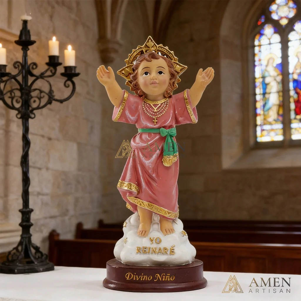 Divino Niño Statue Amen Artisan - Image 3