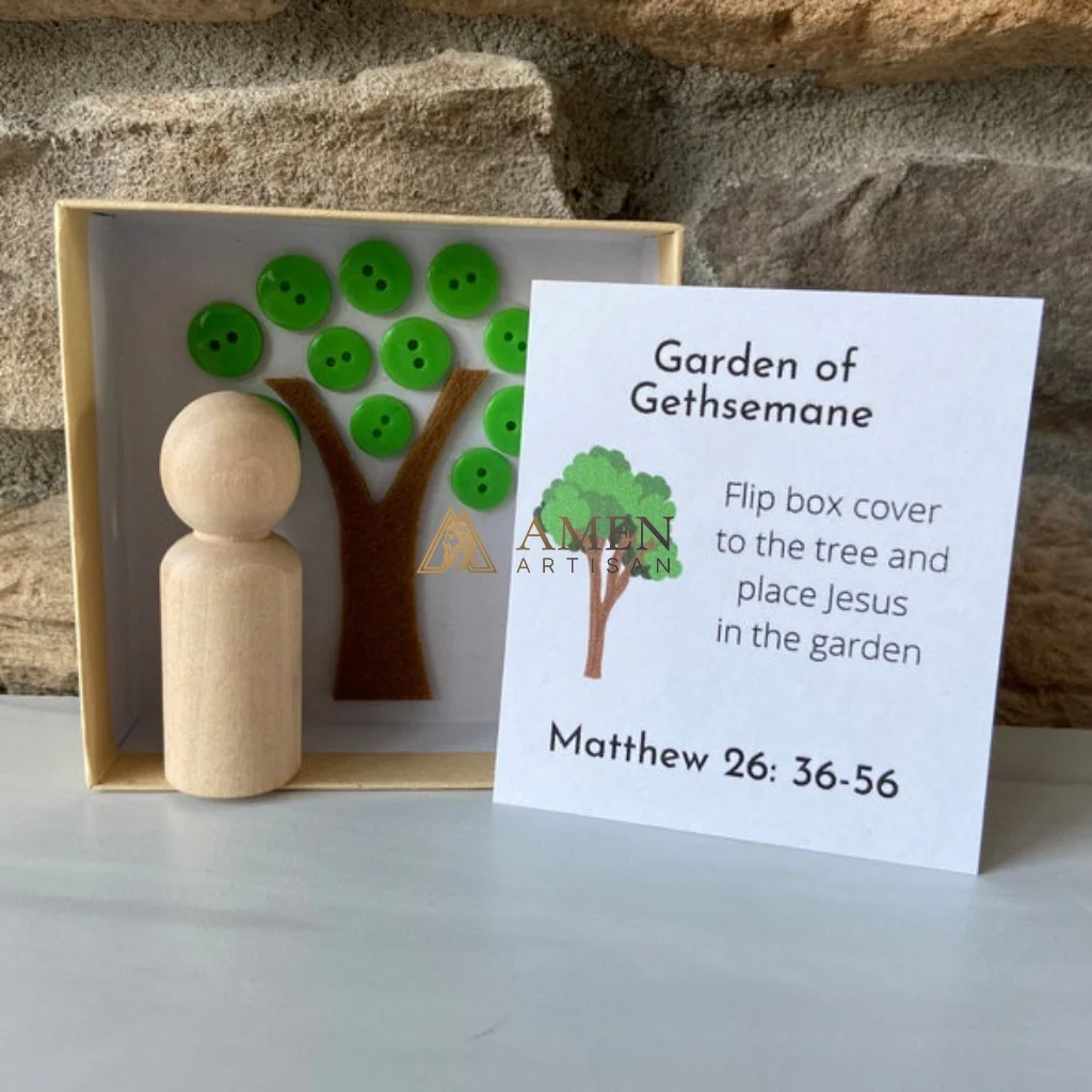 Handcrafted Easter Holy Week Box Gift Set Amen Artisan - Image 4
