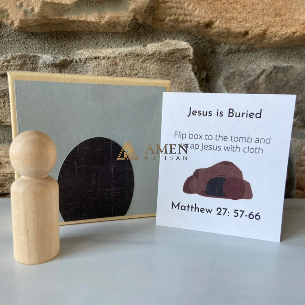 Handcrafted Easter Holy Week Box Gift Set Amen Artisan - Image 5
