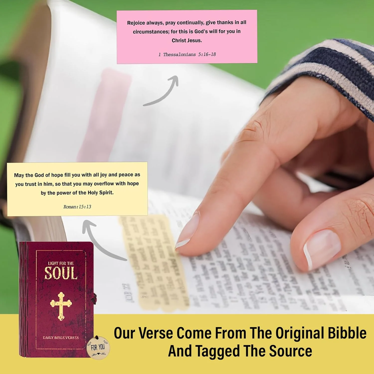 Handmade Wooden Bible Verses Box - Image 5