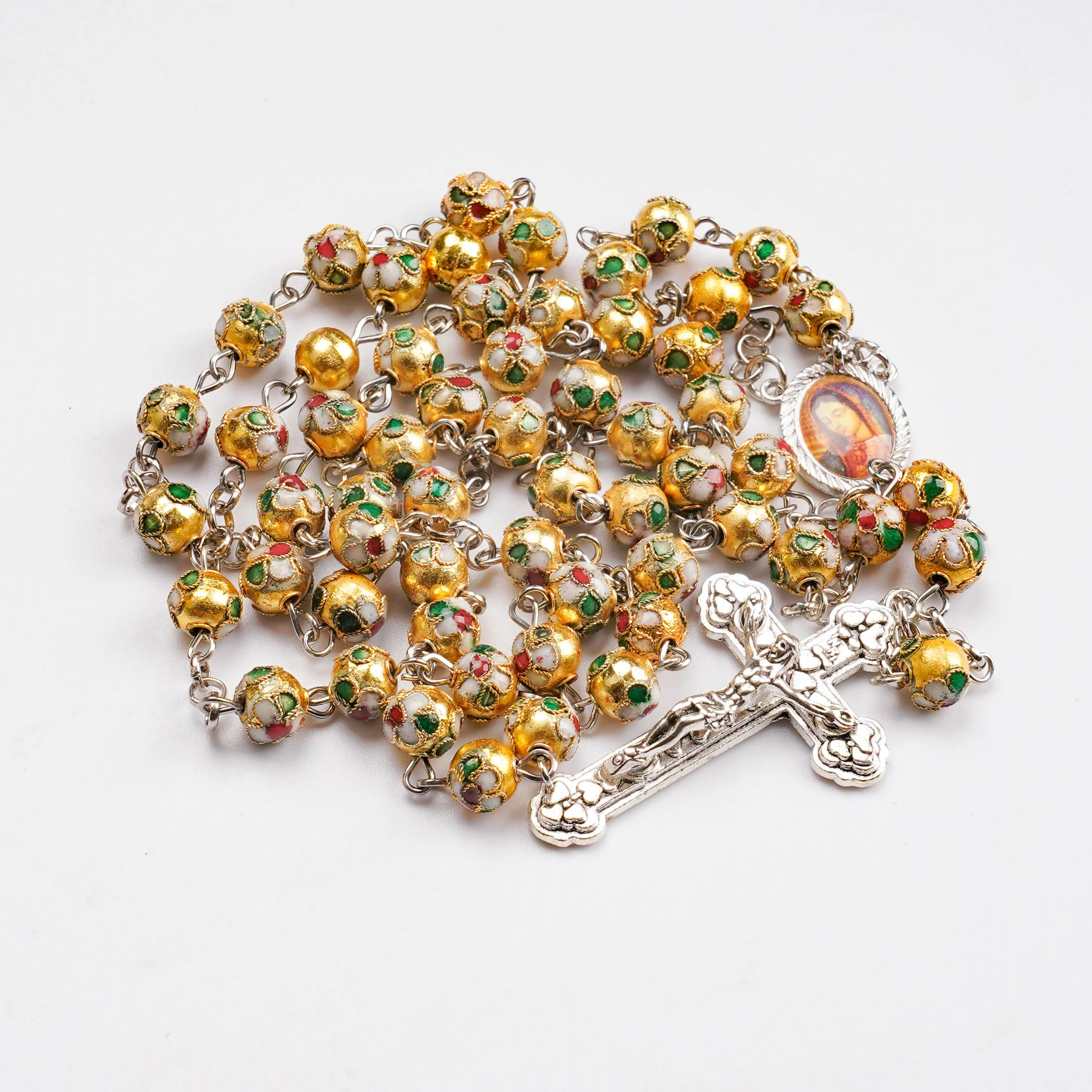 Imperial Cloisonné Rosary - Image 2