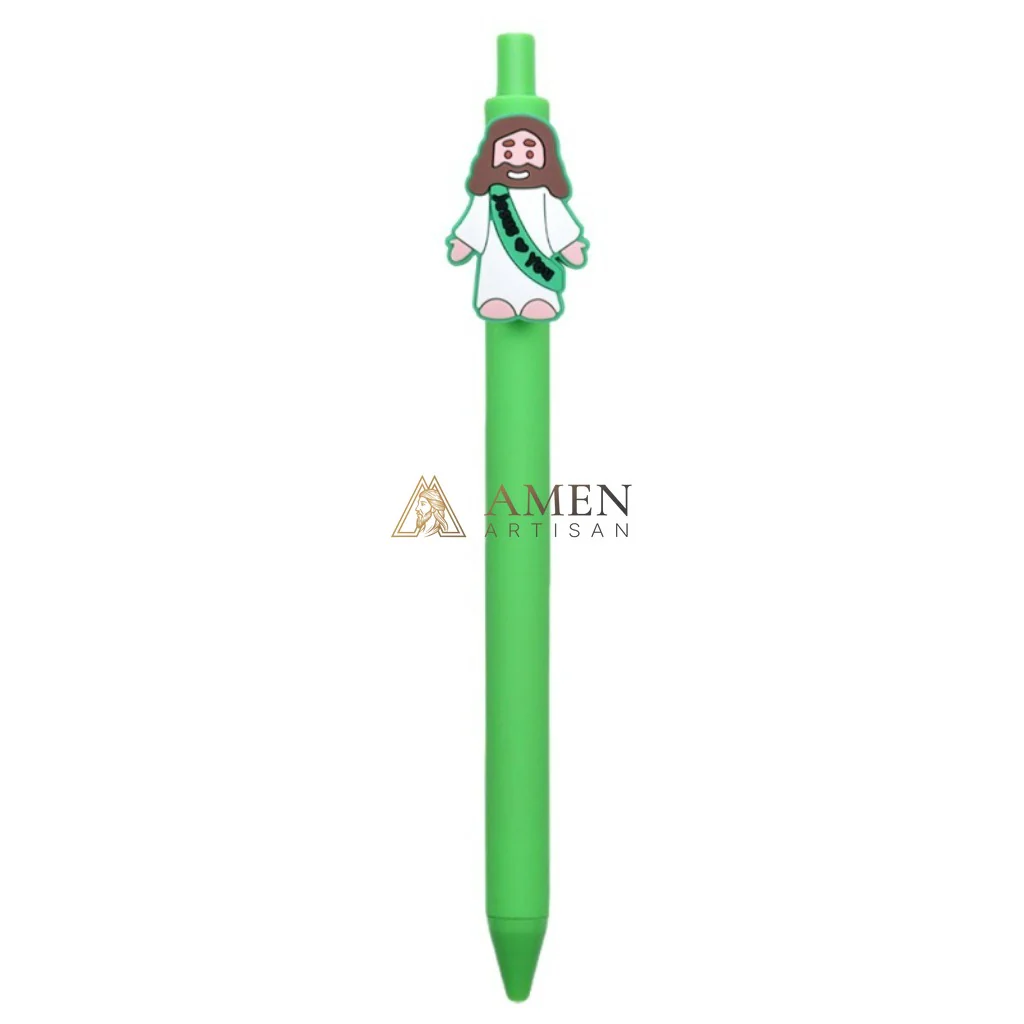 Jesus Doll Retractable Ballpoint Pen  Amen Artisan - Image 9