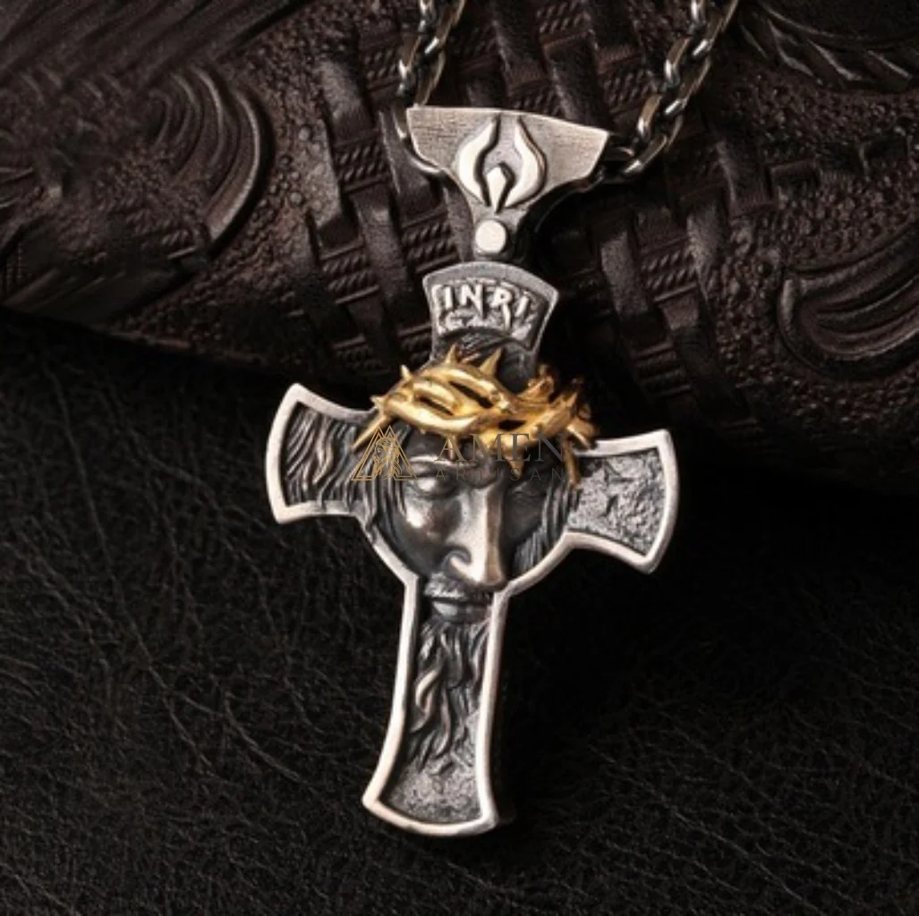 Jesus Necklace Amen Artisan - Image 2