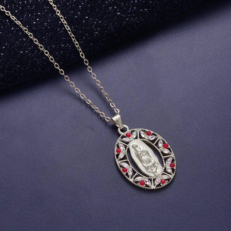 Our Lady of Guadalupe Necklace Amen Artisan - Image 2