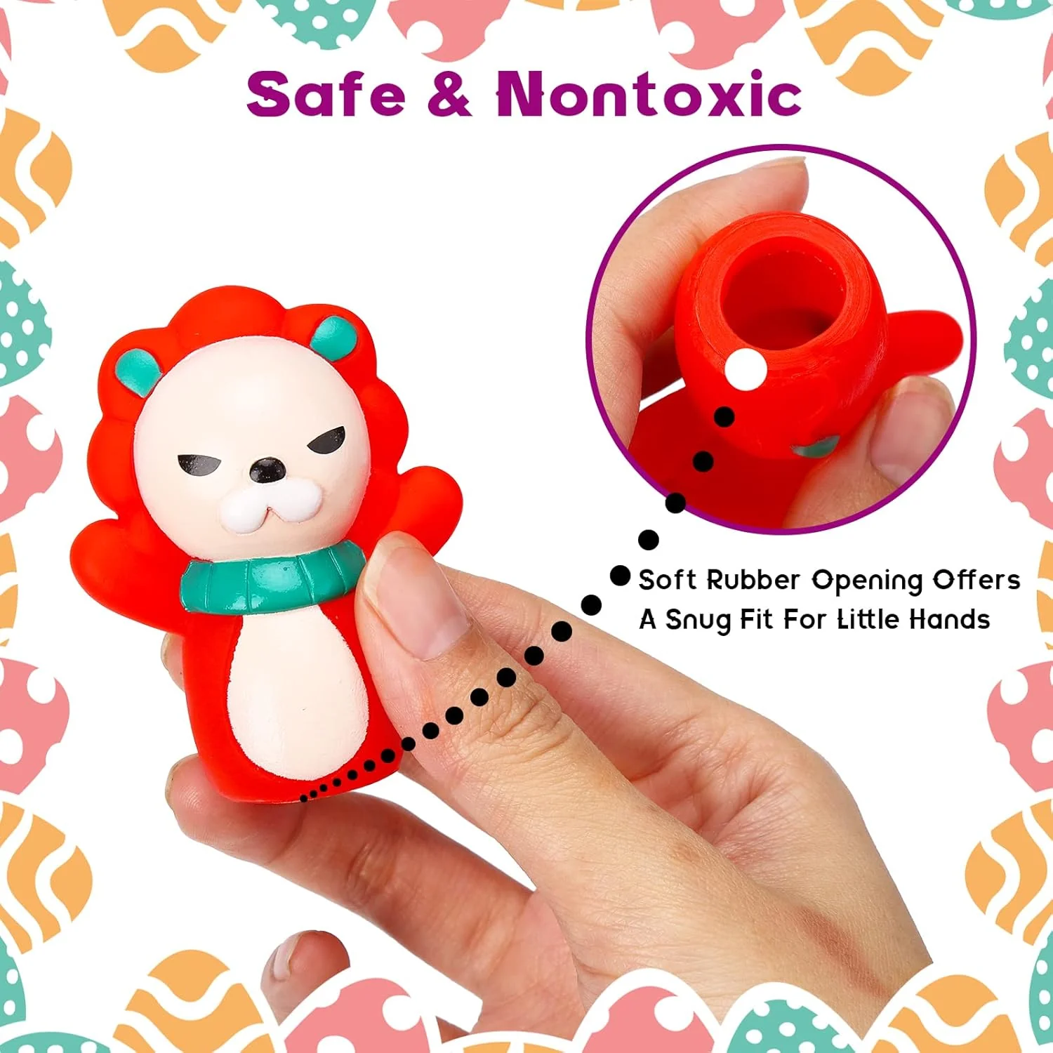 Prefilled Easter Eggs with Animal Finger Puppets Easter Egg Gift Set Amen Artisan - Image 8