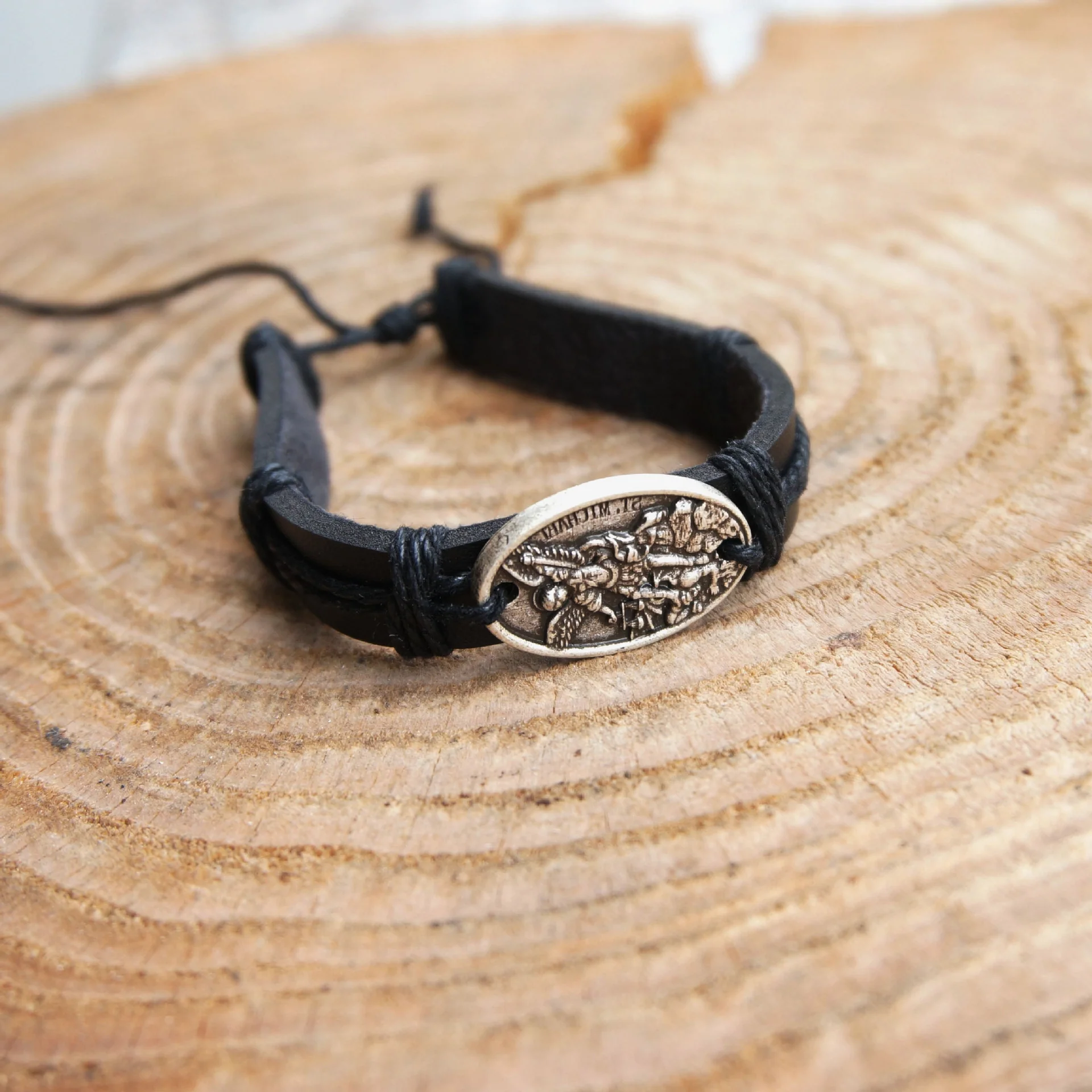 St Michael Bracelet Amen Artisan - Image 2